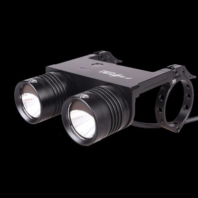 BL200XQII 2 X CREE XM-L 860 lumens LED Bicycle light with new clamp and electric bike support