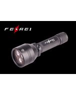 W153 2*CREE XP-E Red & 1*CREE XM-L 800 lumens dive Flashlight