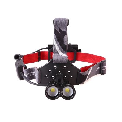 HL60 Twin head rechargeable LED 3500 lumens headlamp