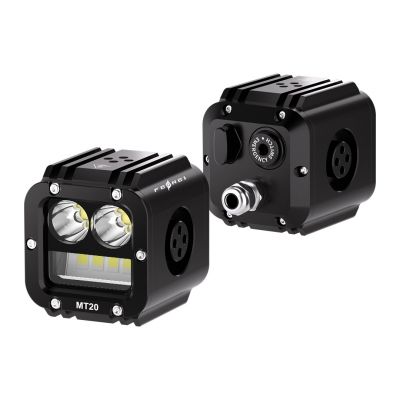 Ferei MT20 8000 Lumen LED 5 Lamp Auxiliary IPX8 Waterproof CNC Motorcycle Spotlight