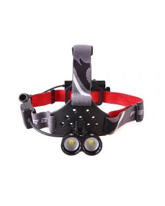 HL60 Twin head rechargeable LED 3500 lumens headlamp